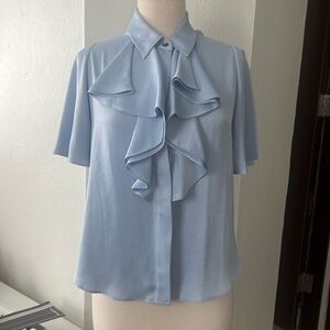 Elegant blue blouse